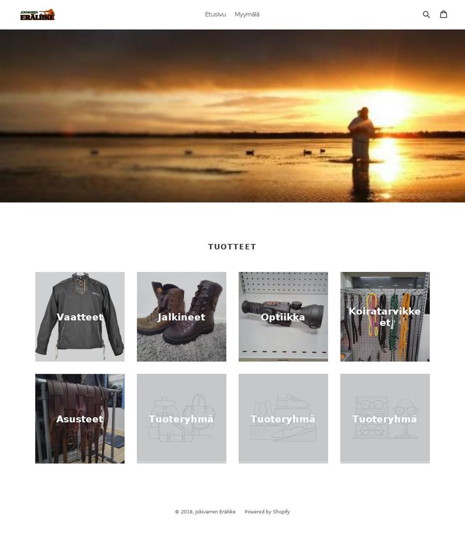 eraliike.com — Shopify storefront screenshot