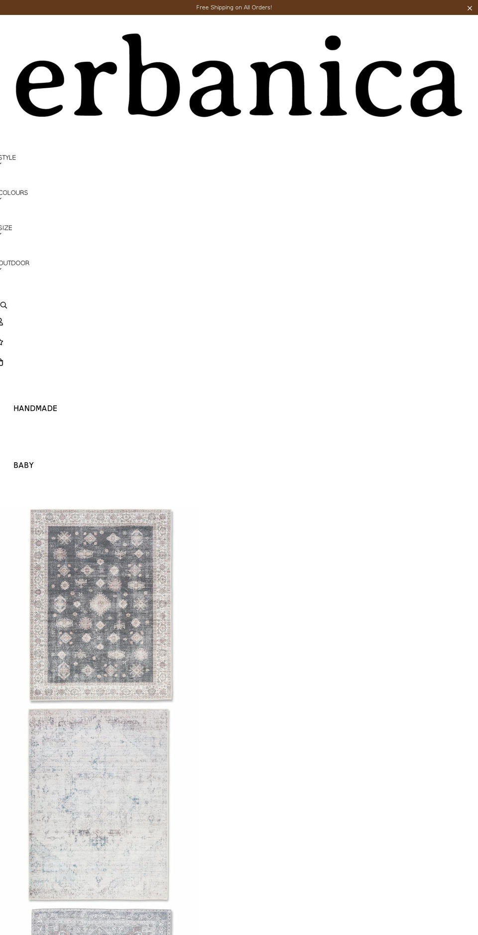 erbanica.com shopify website screenshot