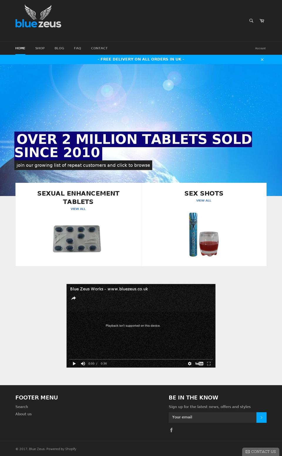 erectiledysfunctiondirect.com shopify website screenshot