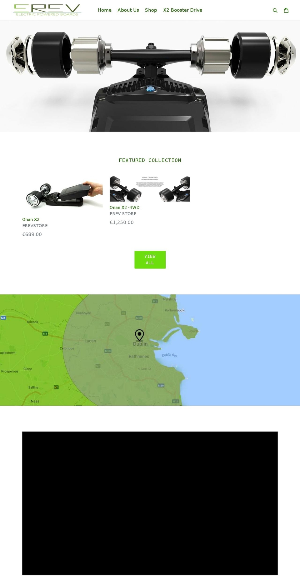 erevstore.com — Shopify storefront screenshot