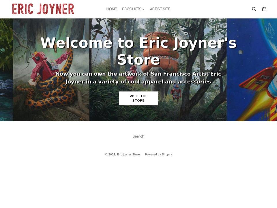 ericjoynerstore.com shopify website screenshot