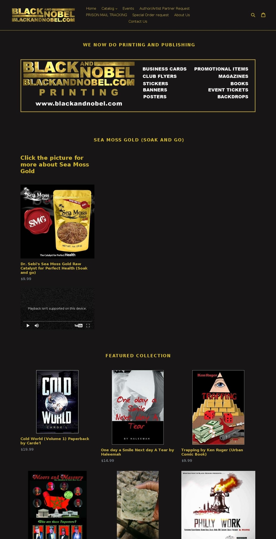 erieave.com shopify website screenshot