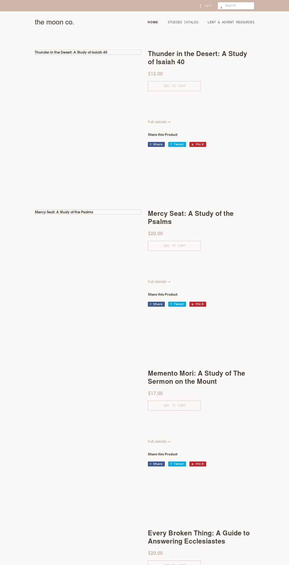 erin-hicks-moon.myshopify.com shopify website screenshot