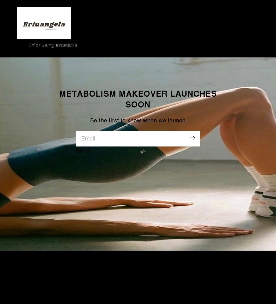 erinangelaa.com shopify website screenshot