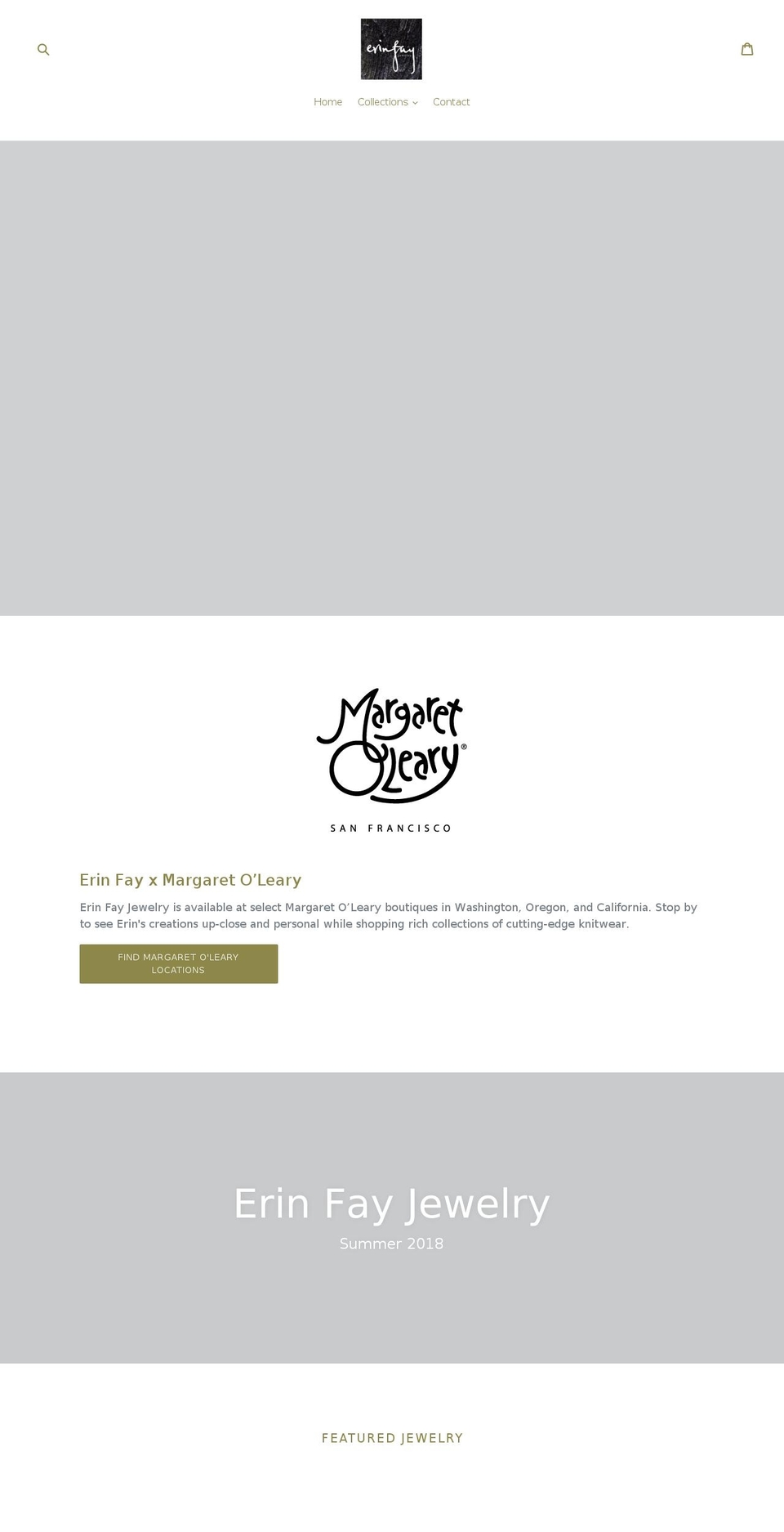erinfay.com — Shopify storefront screenshot