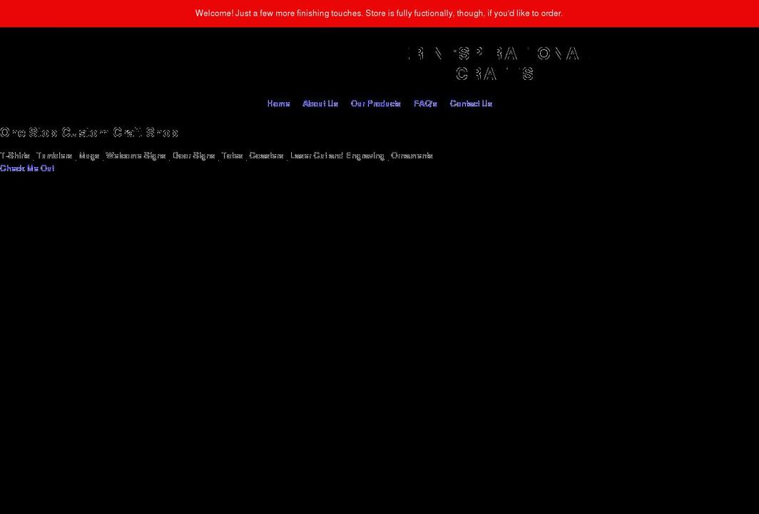 erinspirationalcrafts.com shopify website screenshot