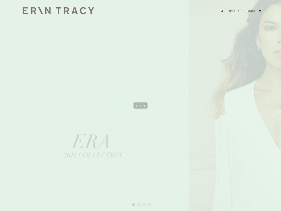 erintracydesigns.com shopify website screenshot