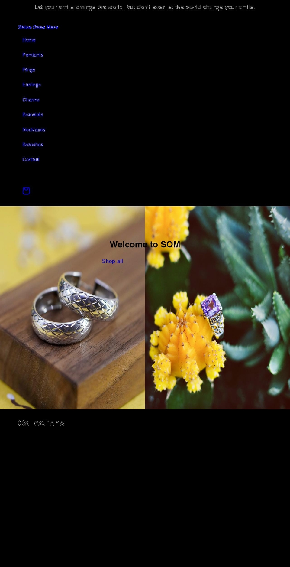 erissilver.com — Shopify storefront screenshot
