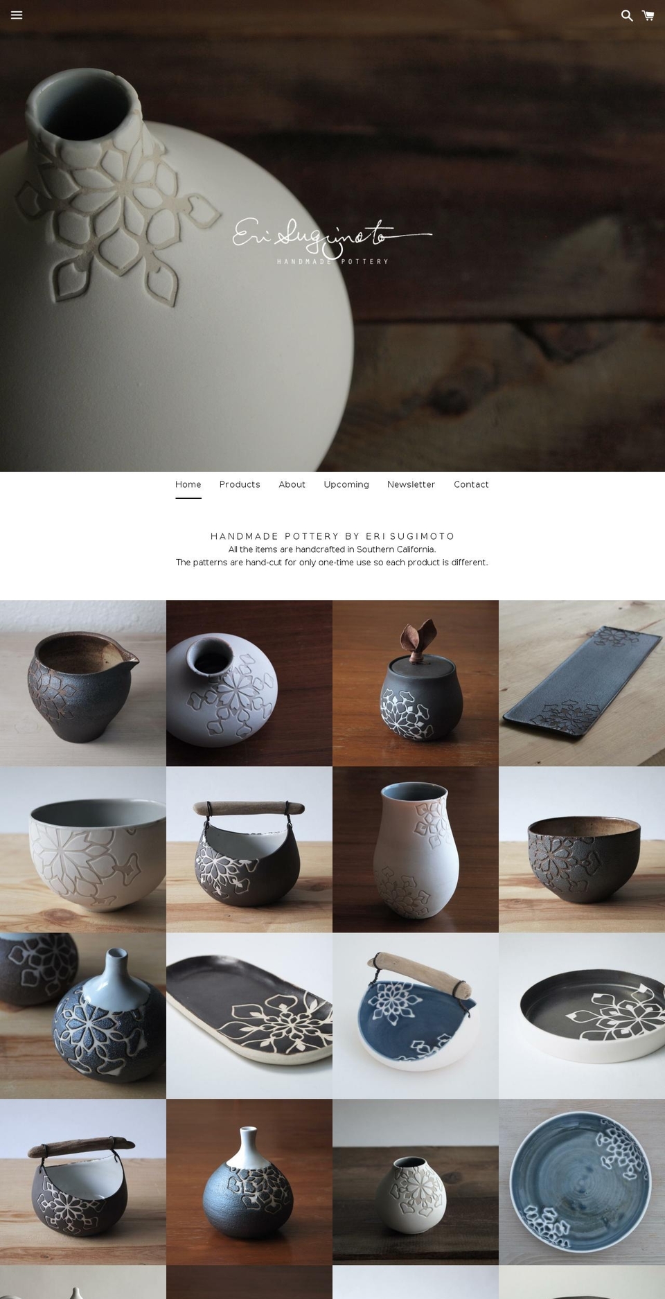erisugimoto.com shopify website screenshot