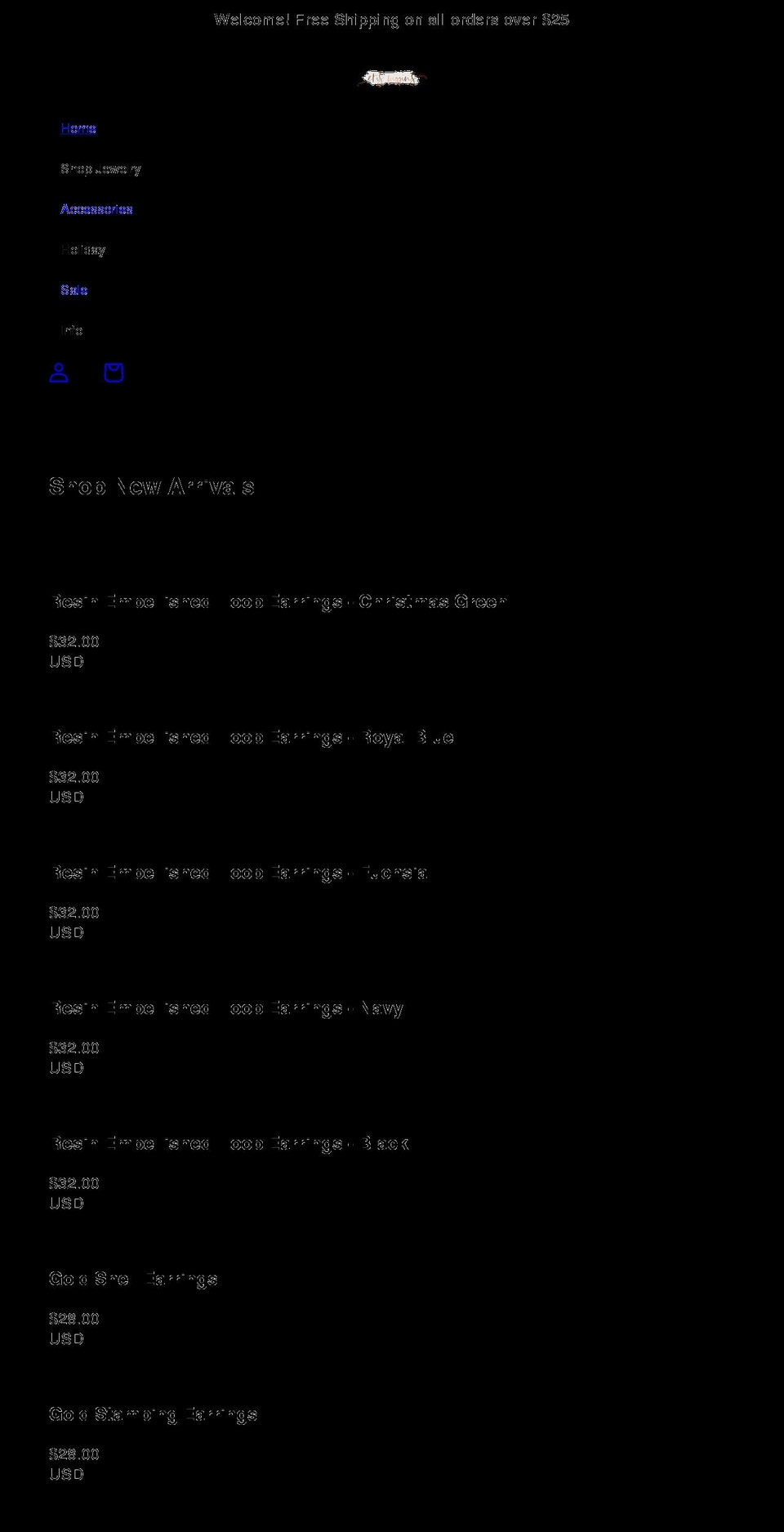 eriswiggins.com shopify website screenshot