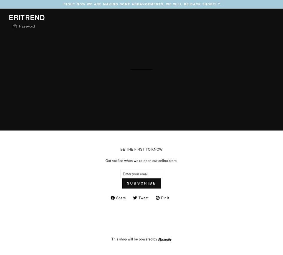 My Store Shopify theme site example eritrend.com