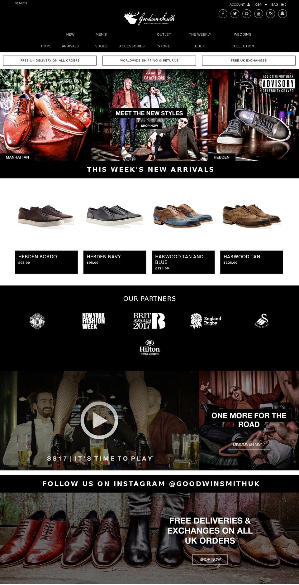 ernestgoodwin.com shopify website screenshot