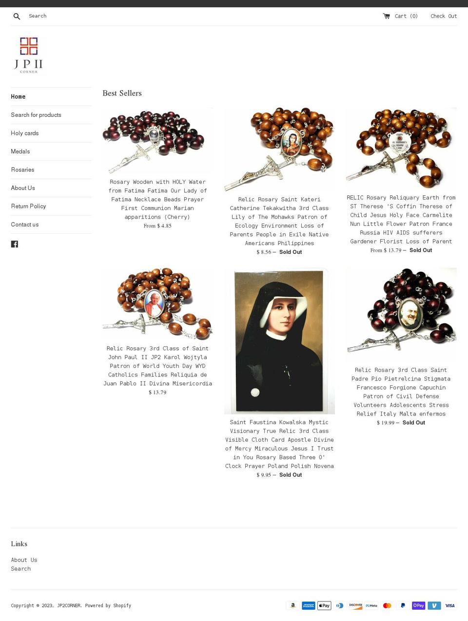 erosaries.com — Shopify storefront screenshot
