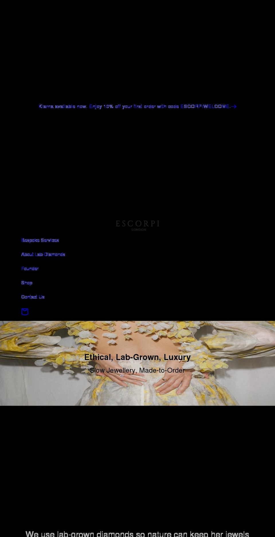 escorpi.com shopify website screenshot