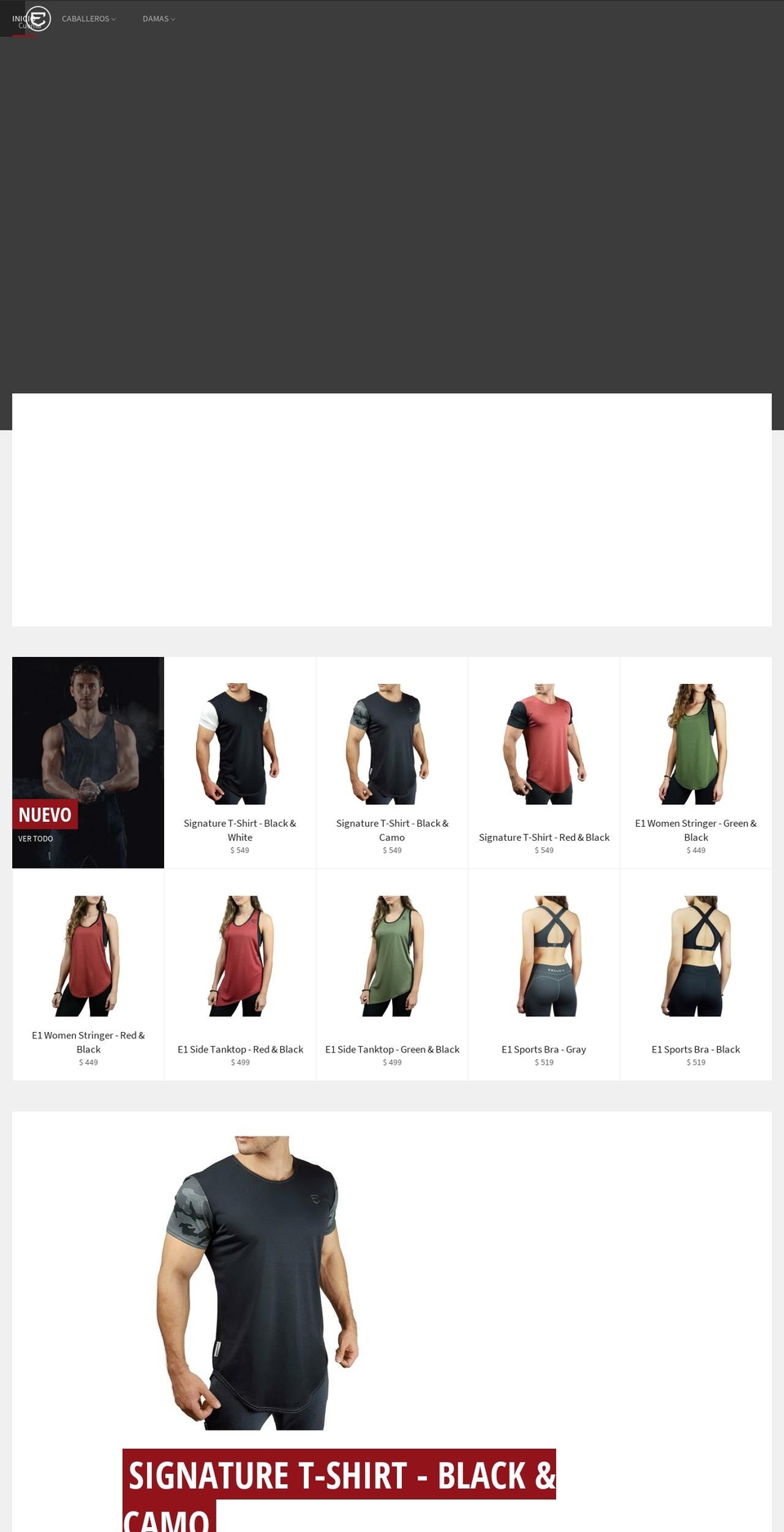 escudia.com shopify website screenshot