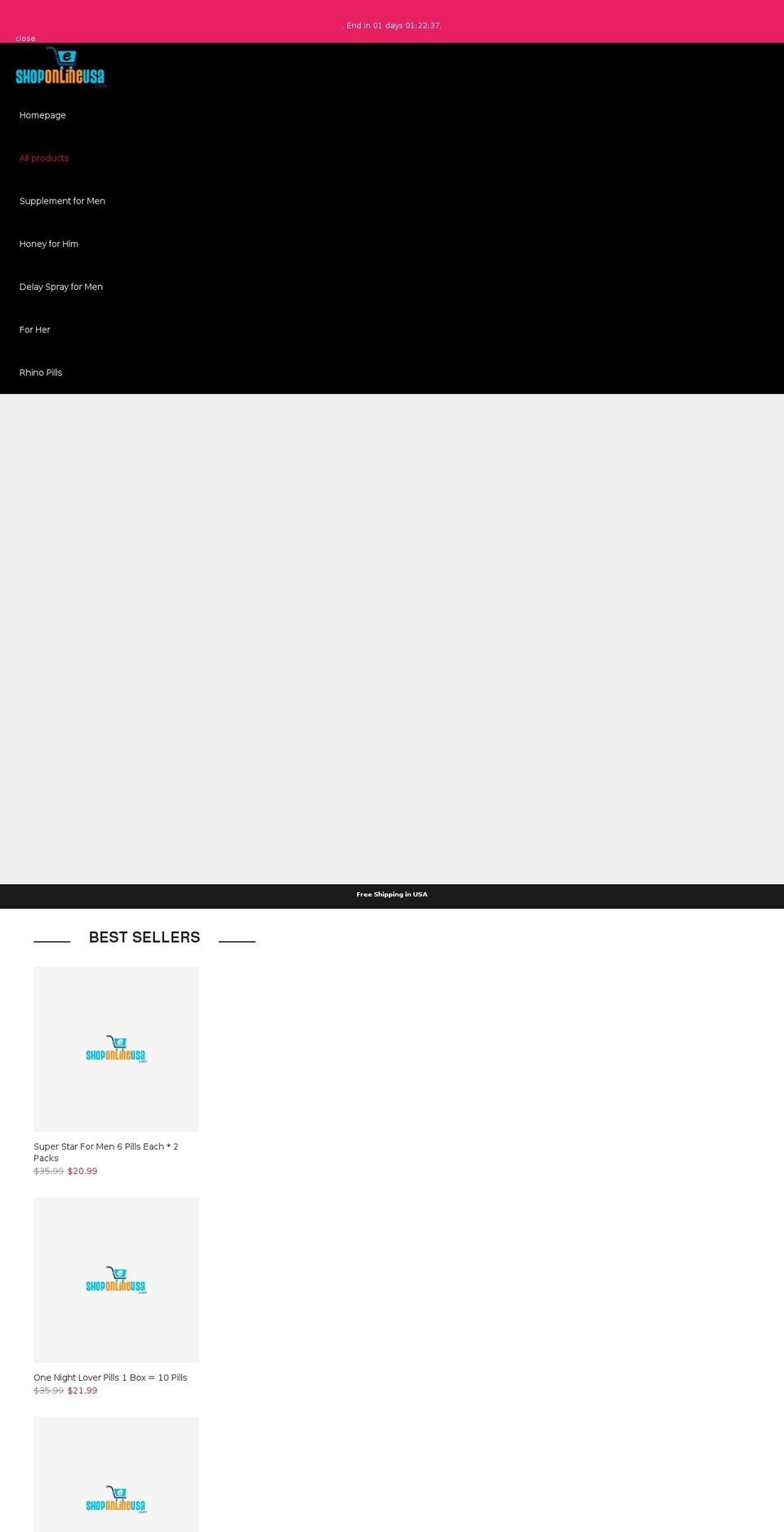 eshop Shopify theme site example eshoponlineusa.com