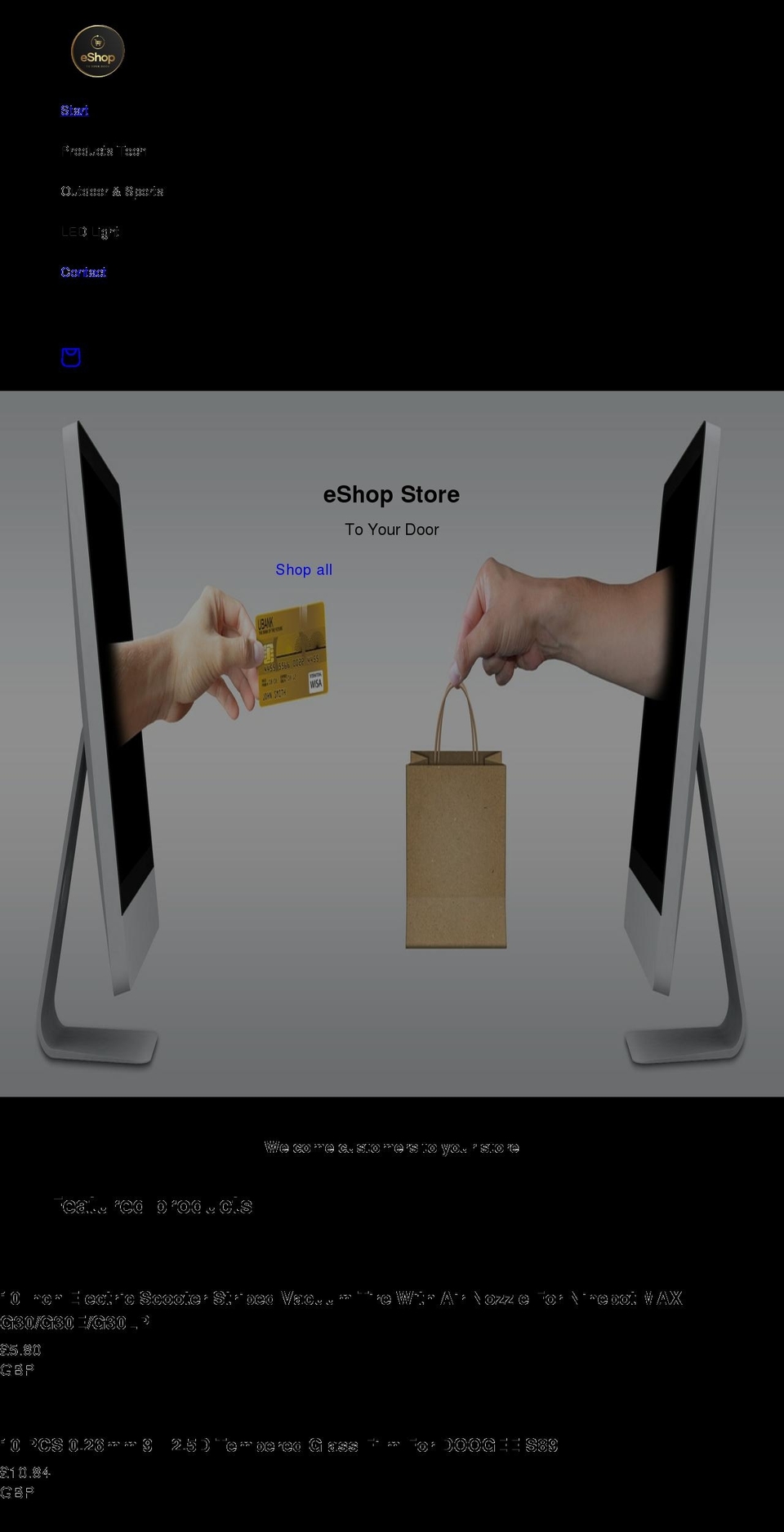 eshopstore.org shopify website screenshot