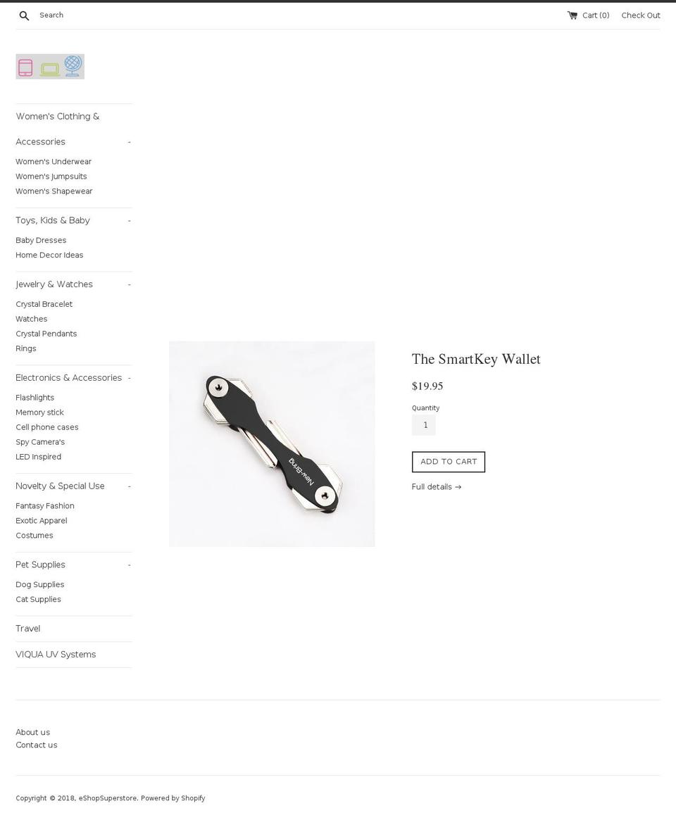 eshopsuperstore.com — Shopify storefront screenshot