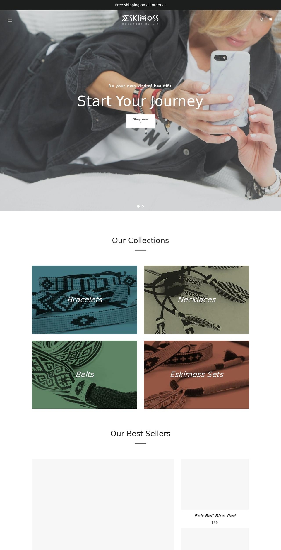eskimoss.com — Shopify storefront screenshot