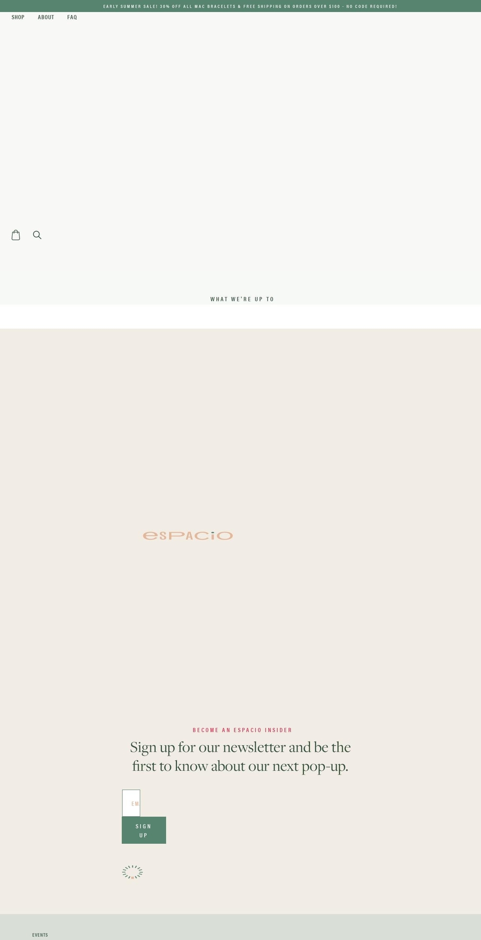 espaciopopupshop.com shopify website screenshot