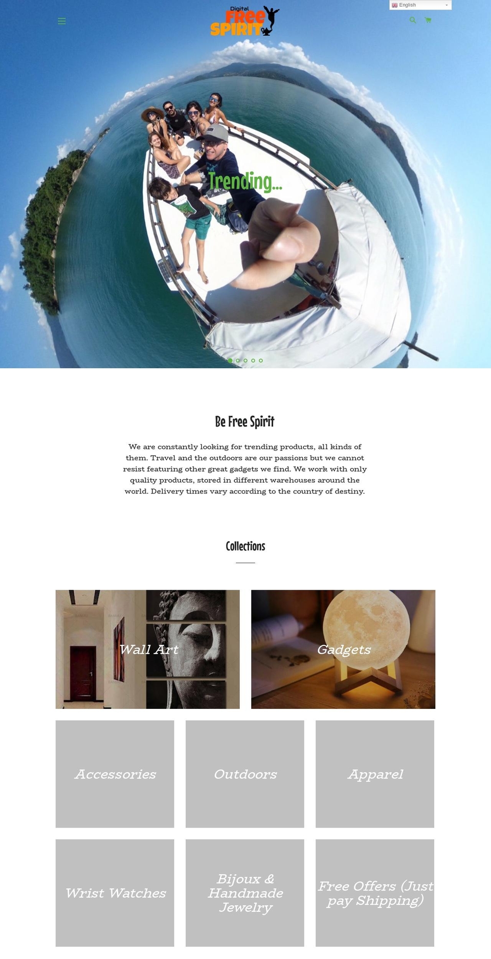 espiritolivre.net shopify website screenshot
