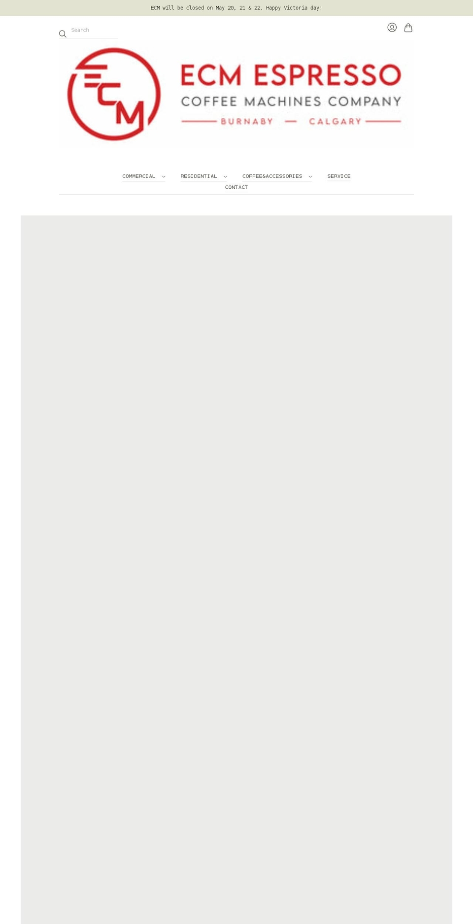espresso.ca shopify website screenshot