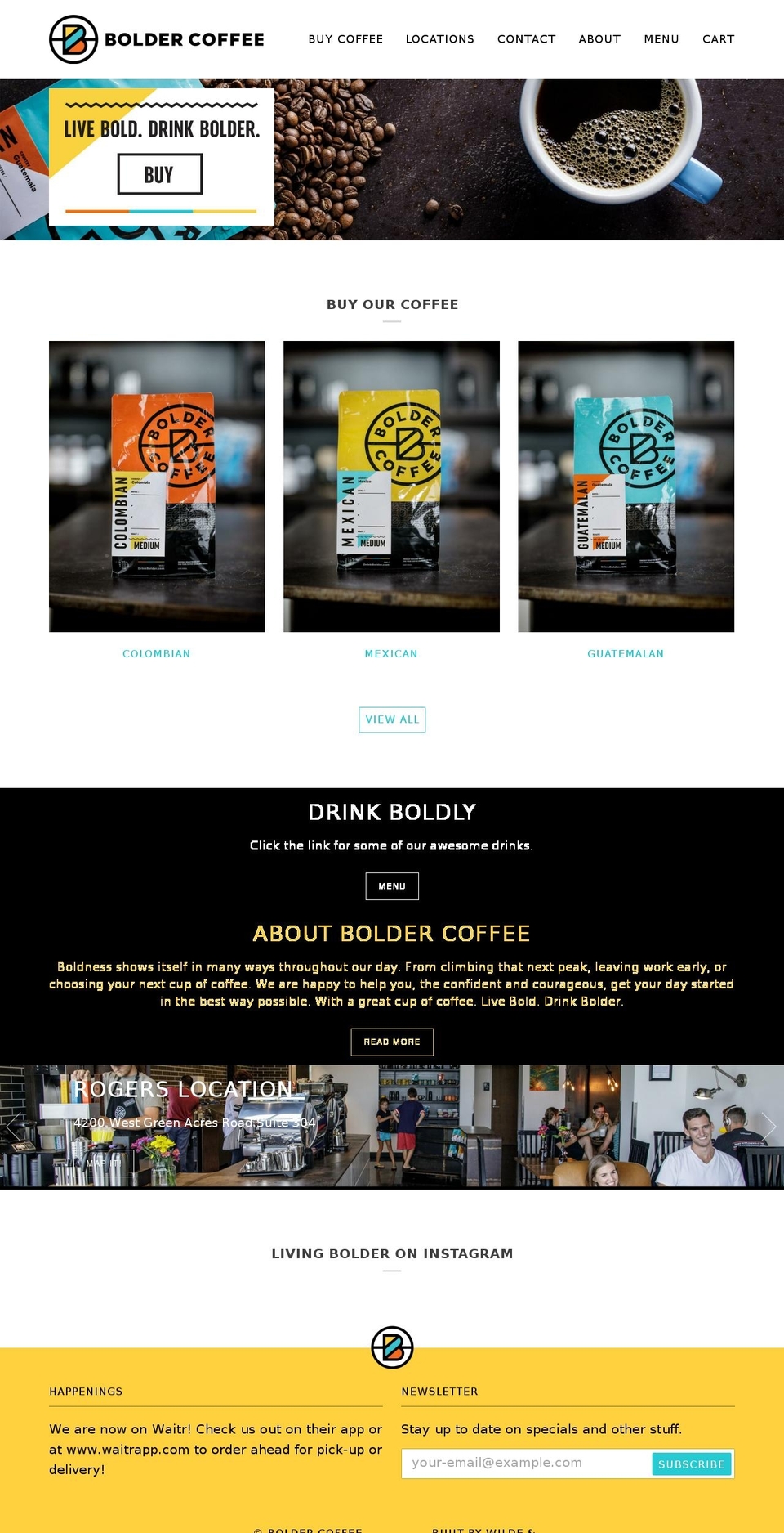 espressollc.com — Shopify storefront screenshot