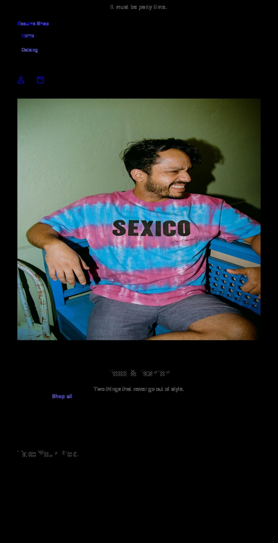 esquinashop.com shopify website screenshot