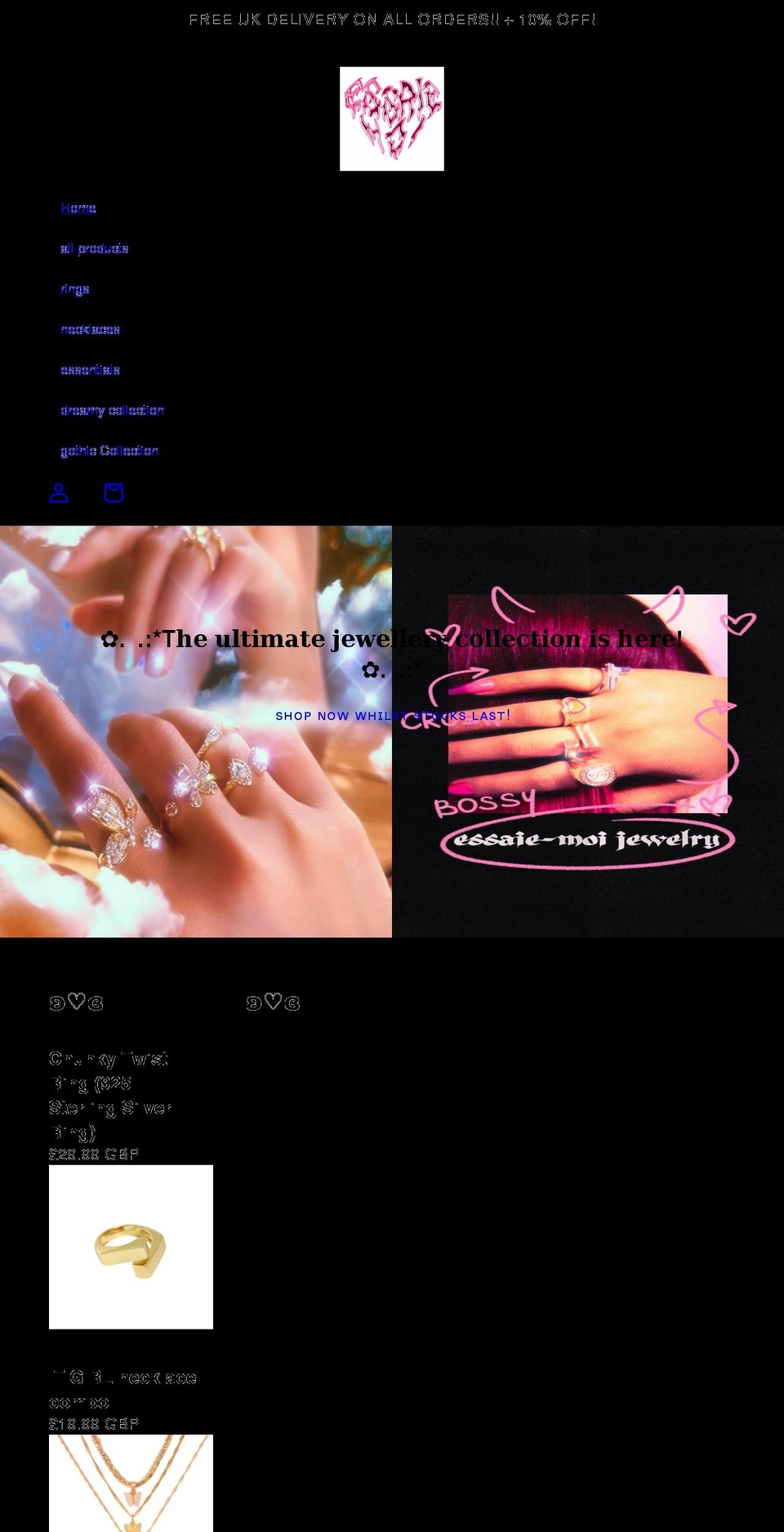 essaie-moi.com shopify website screenshot