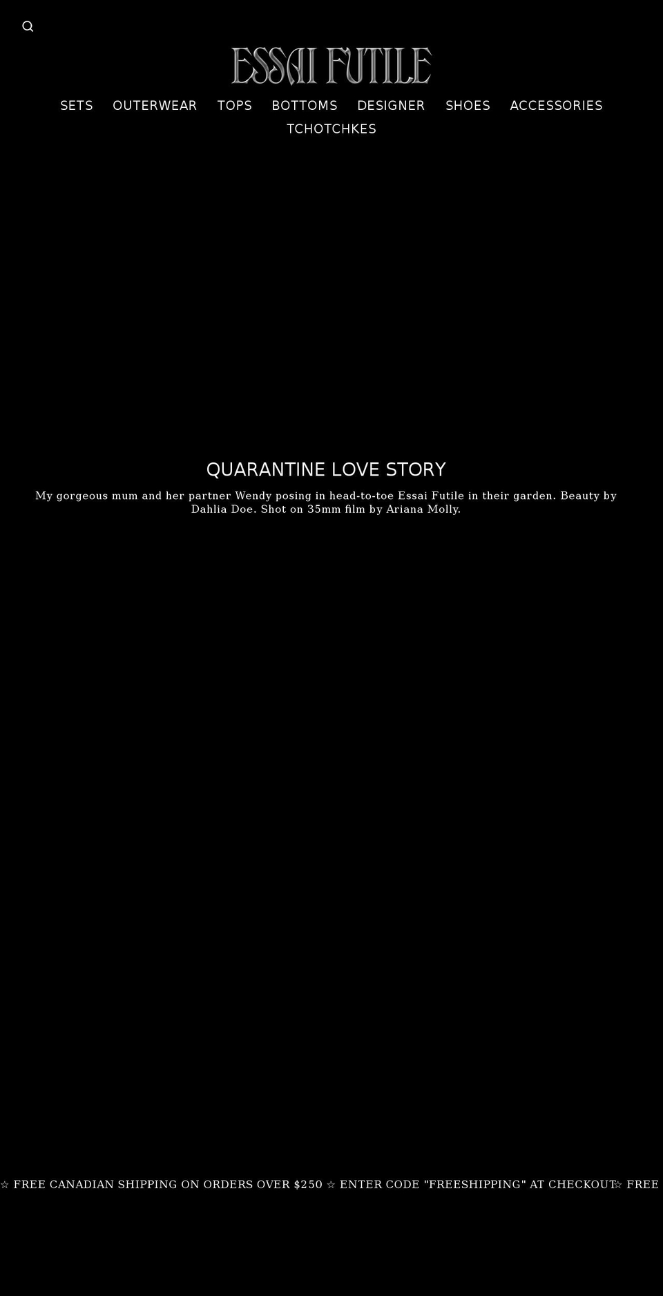 essaifutile.com shopify website screenshot