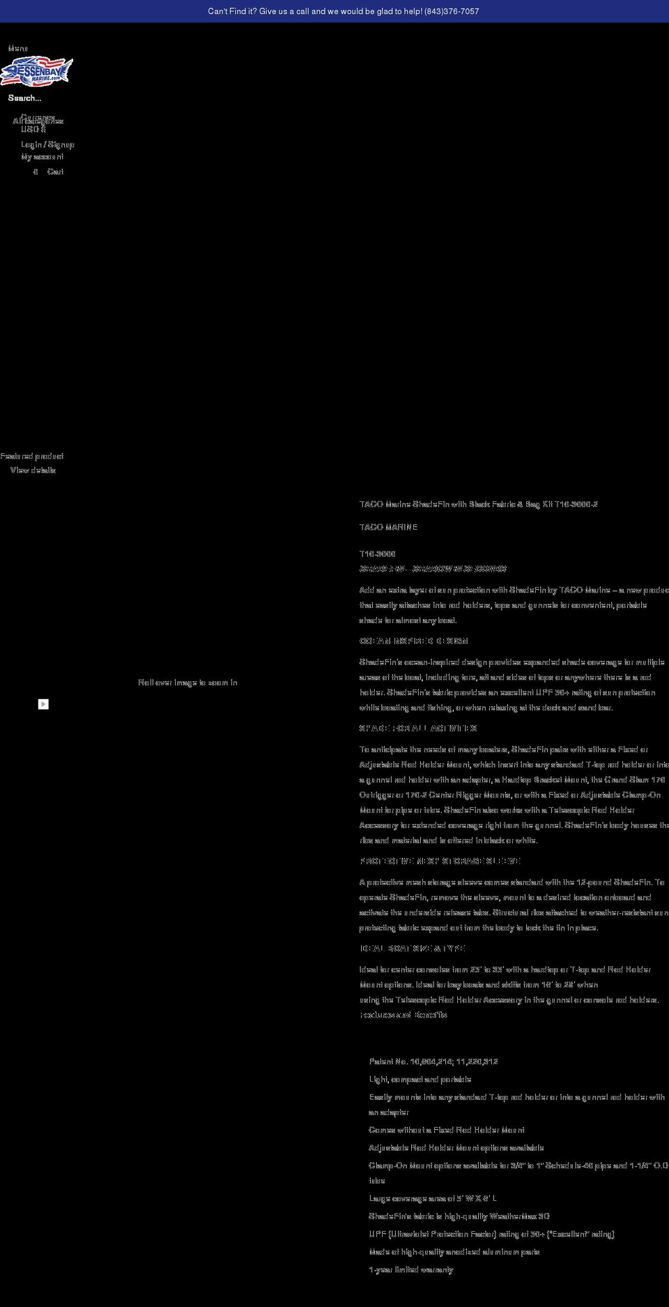 essenbaymarine.com shopify website screenshot