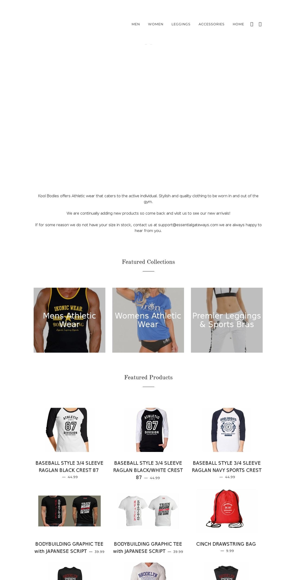 essentialgateways.com shopify website screenshot