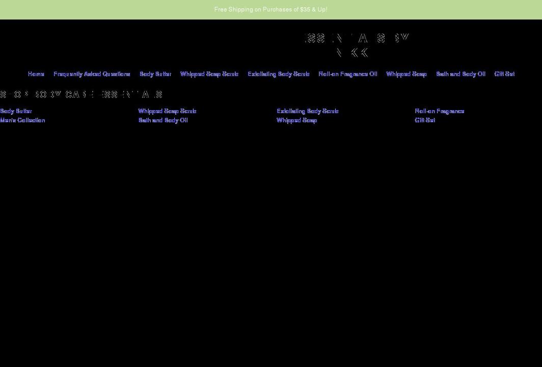 essentials-by-nikki.com shopify website screenshot