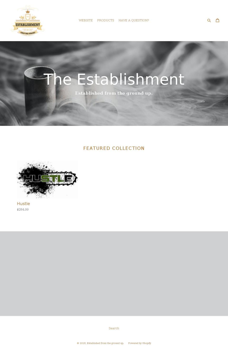est2013.com — Shopify storefront screenshot