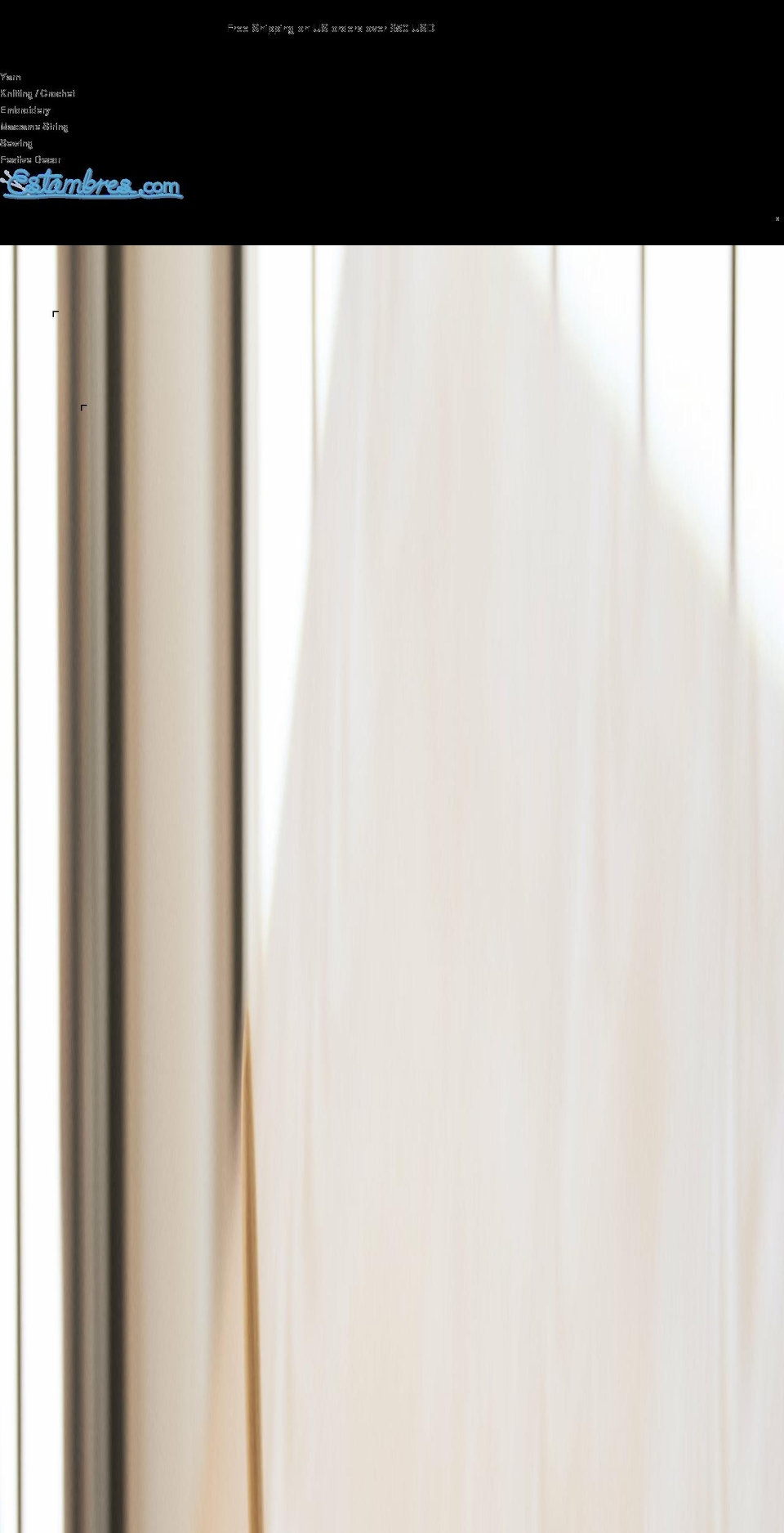 estambres.com shopify website screenshot