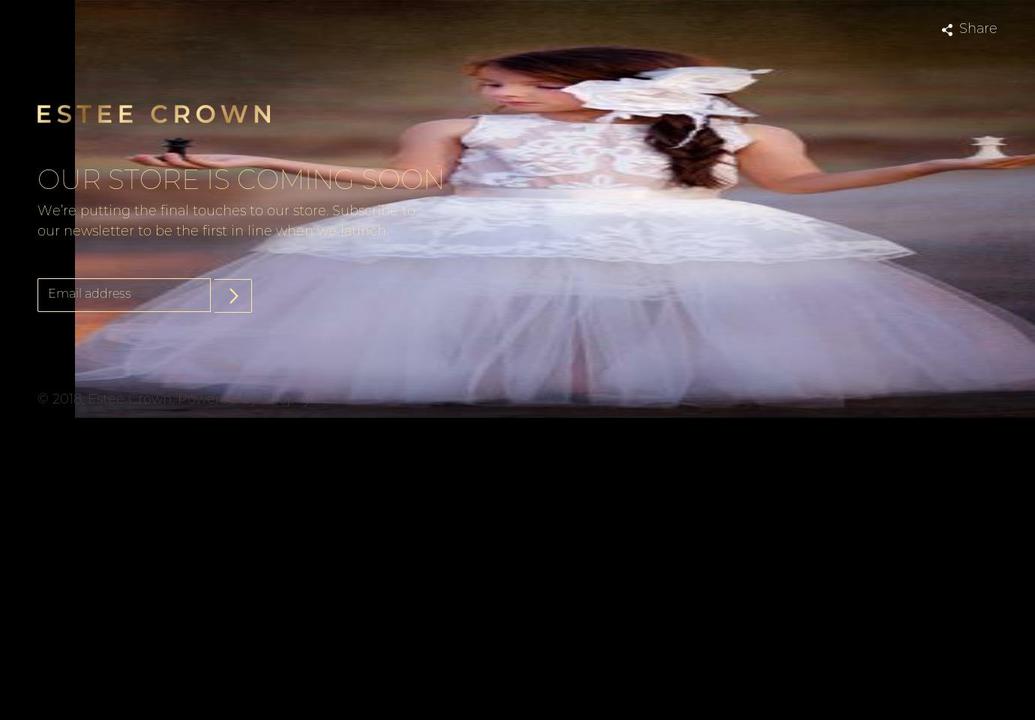 esteecrown.com — Shopify storefront screenshot