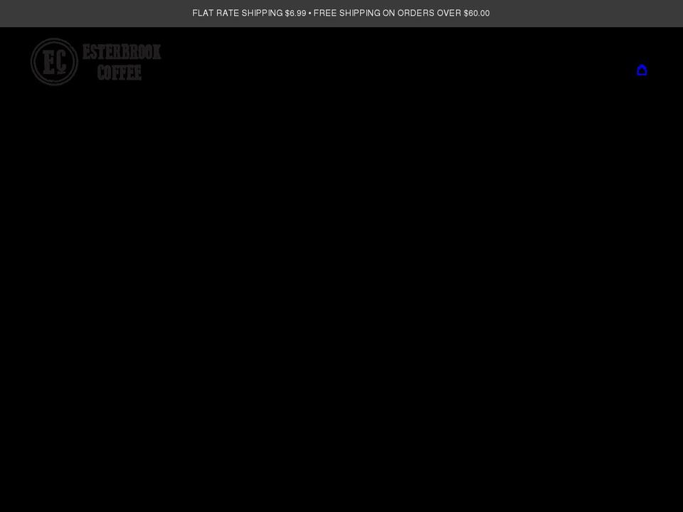 esterbrookcoffee.com shopify website screenshot