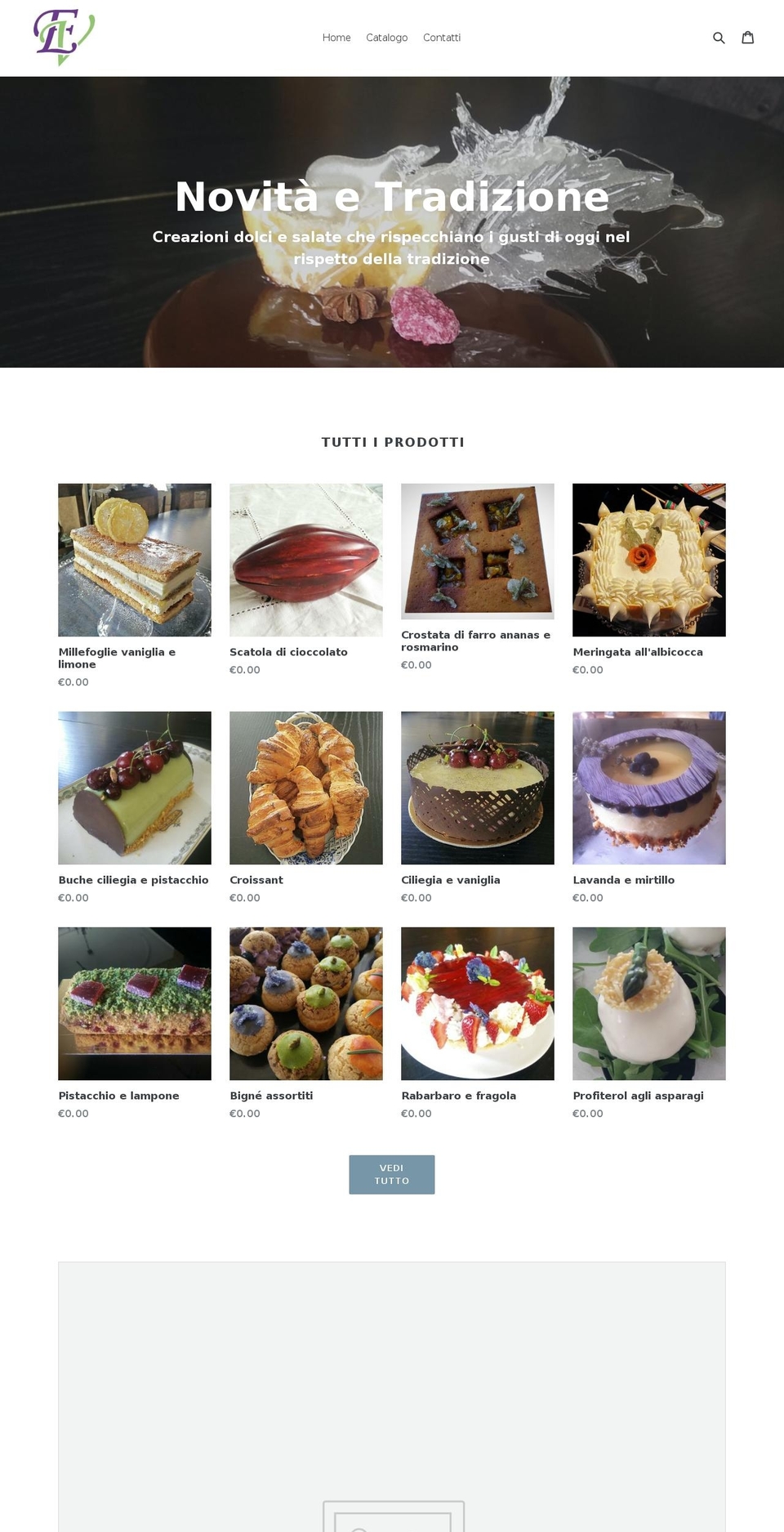 esterviale.com shopify website screenshot