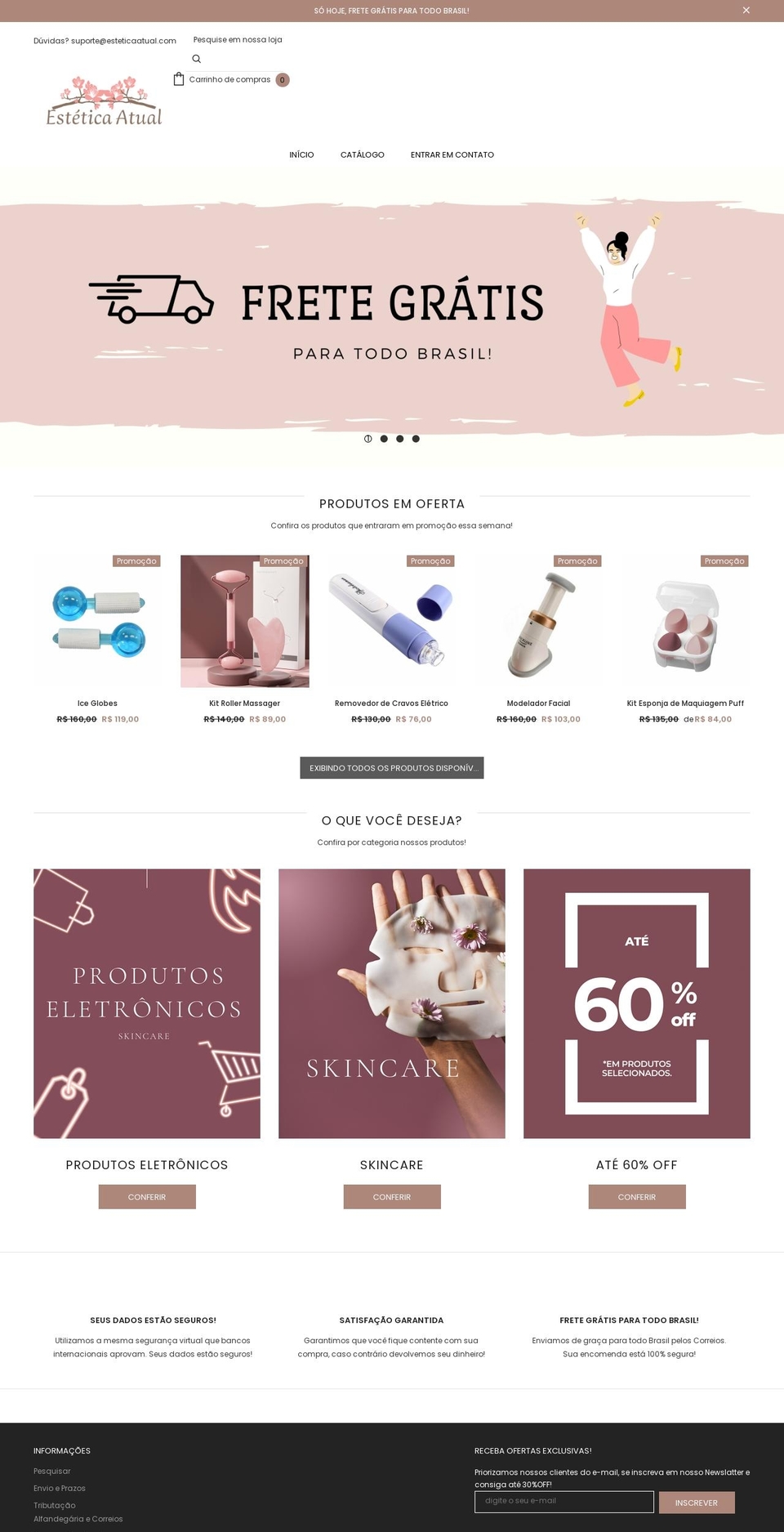 esteticaatual.com shopify website screenshot