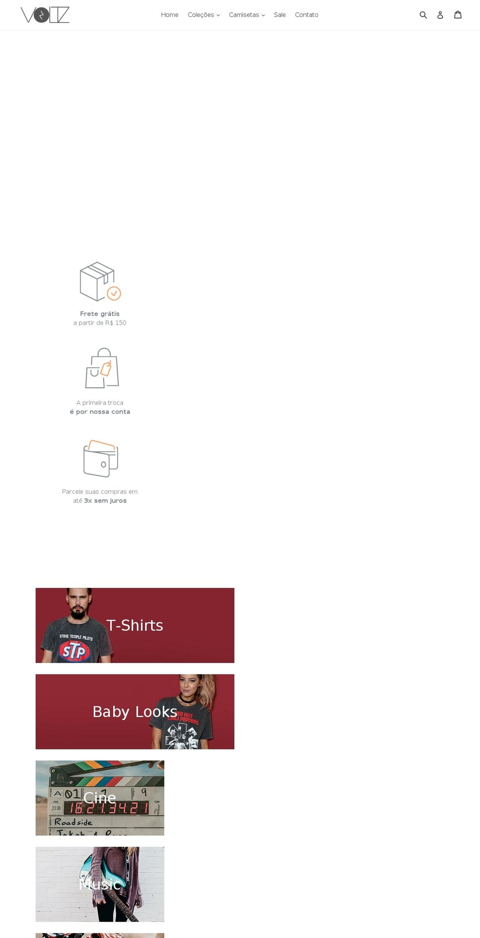 estilovoltz.com — Shopify storefront screenshot