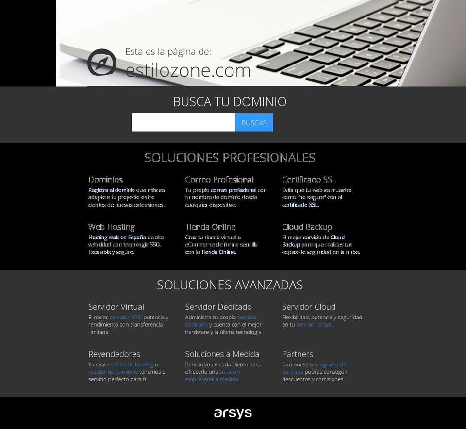 estilozone.com — Shopify storefront screenshot