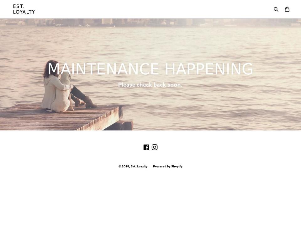 estloyalty.com — Shopify storefront screenshot