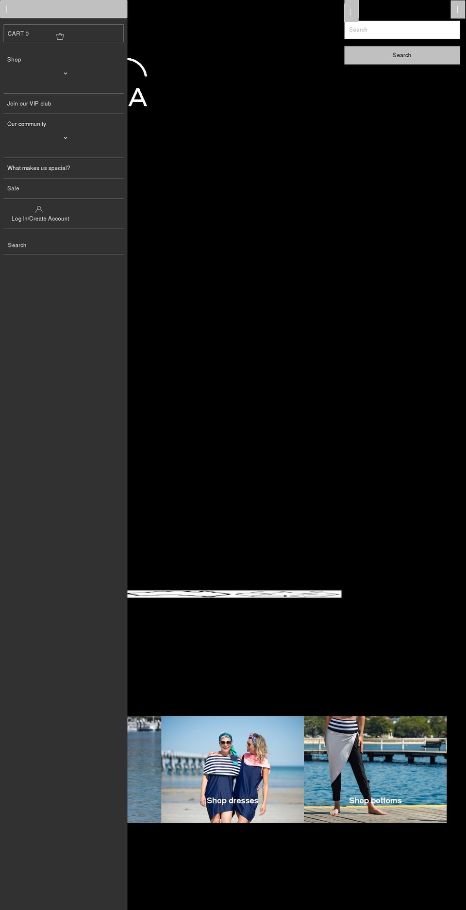 esuna.com.au shopify website screenshot