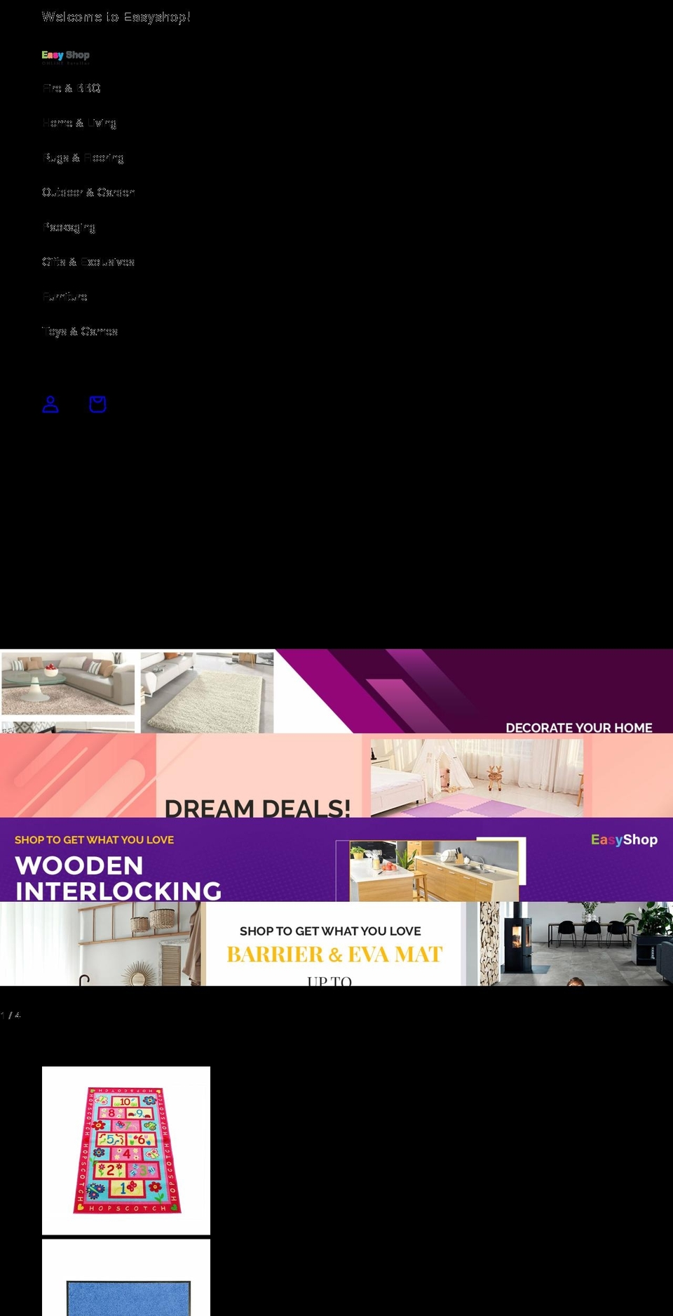 eswholesales.co.uk shopify website screenshot