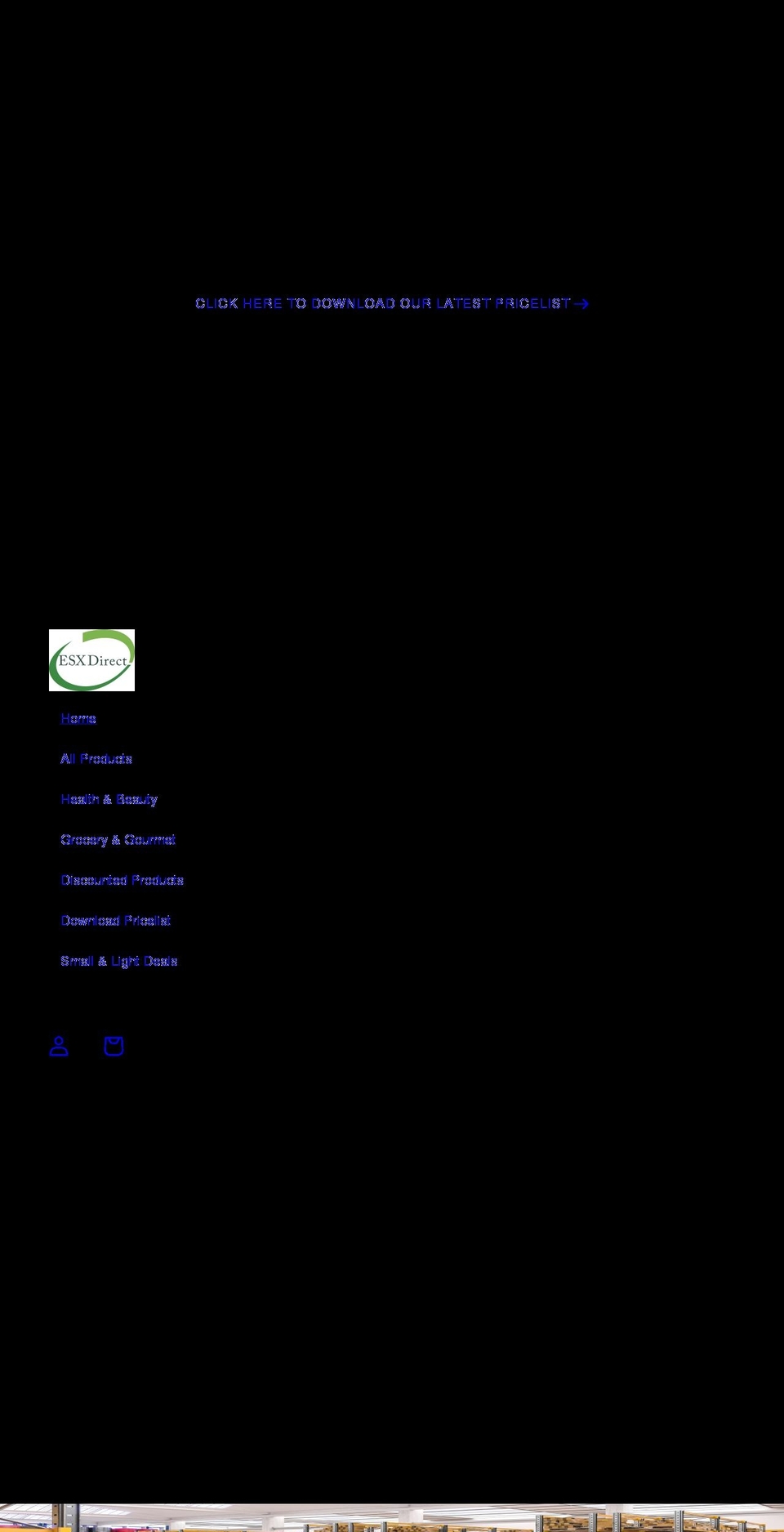 esxdirect.com shopify website screenshot