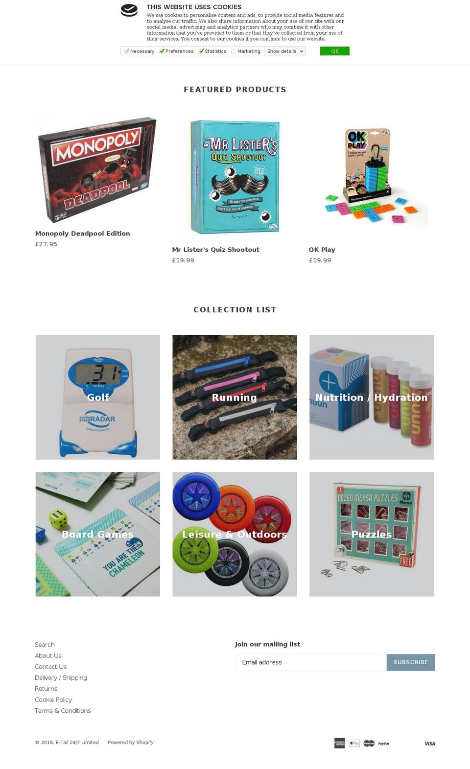 etail247.com — Shopify storefront screenshot