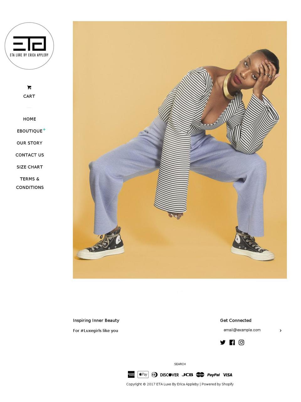 etaluxe.com shopify website screenshot