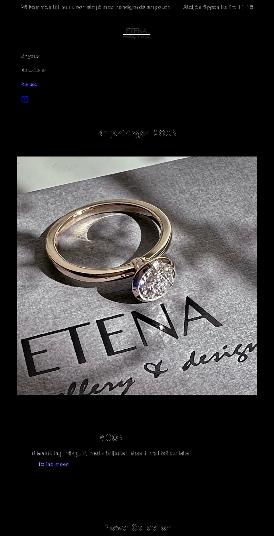 etena.se shopify website screenshot