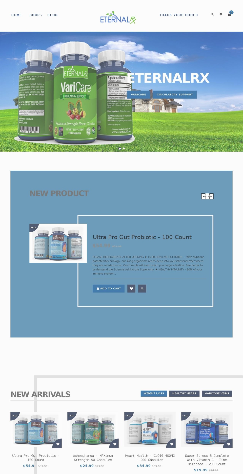 eternalrx.com — Shopify storefront screenshot