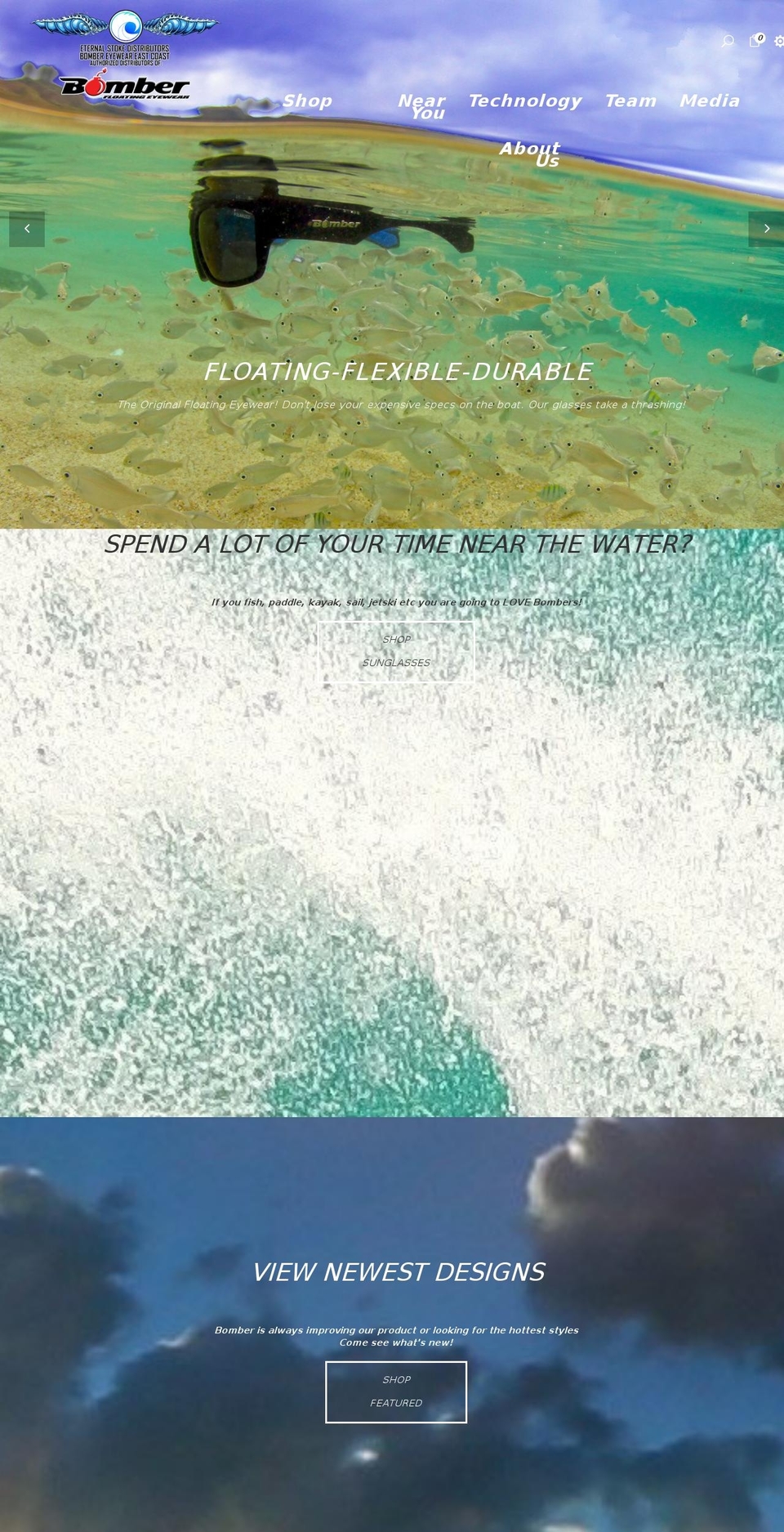 eternalstokedistributors.com — Shopify storefront screenshot